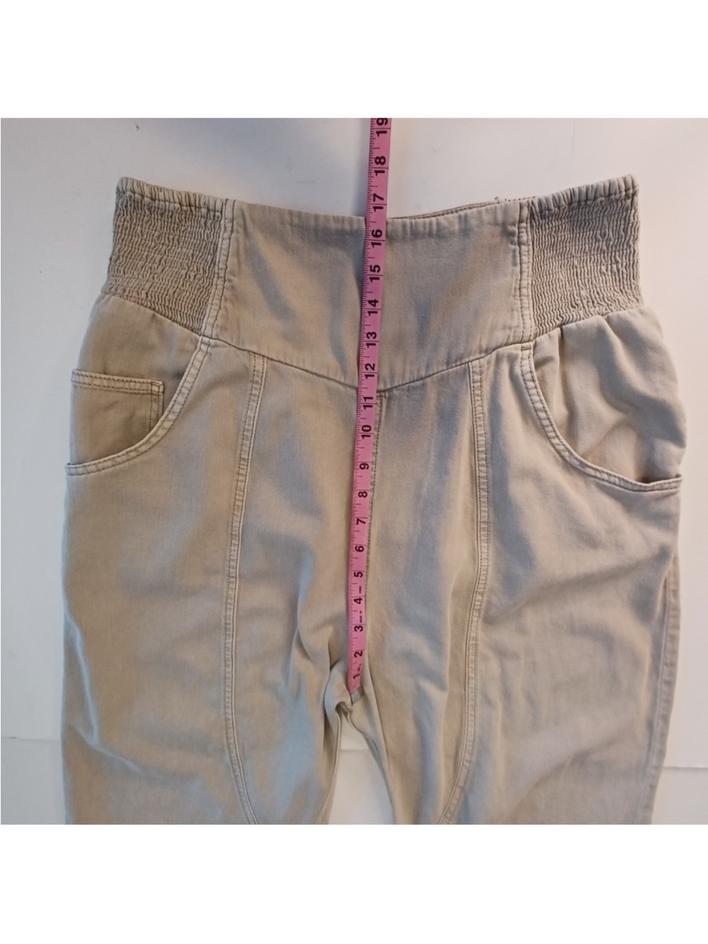 Free People We the Free Lunan Crop Pants Sz Medium - Picture 9 of 11